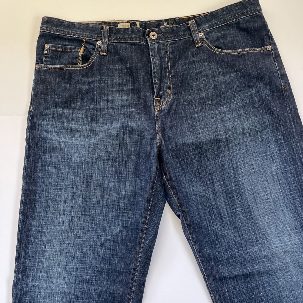 AG Adriano Goldschmied Jeans Mens 40 X 32 The Protege Straight Leg Medium Wash - Picture 11 of 16